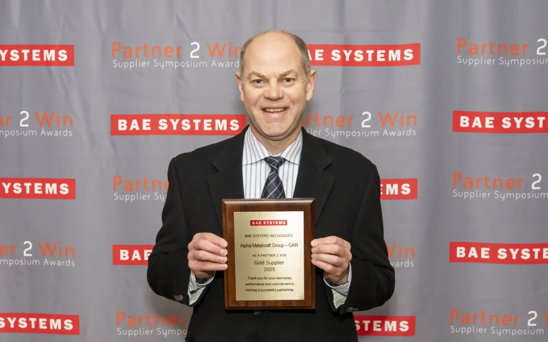 BAE Systems Honors Alpha Metalcraft Group